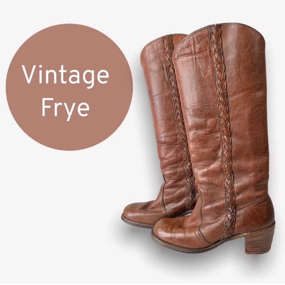 1970 vintage Frye riding boots size 8.5